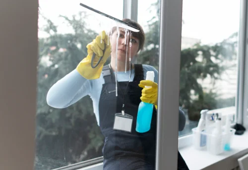 Nettoyage de vitres intérieures et extérieures à Huos